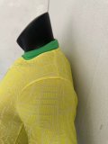 24/25 Brazil Home Jersey Yellow Player Version 1:1 Quality Thai Quality