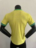 24/25 Brazil Home Jersey Yellow Player Version 1:1 Quality Thai Quality