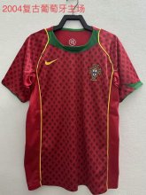 2004 Portugal Home Retro Jersey