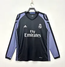 16/17 Real Madrid Third Retro Jersey Long Sleeve