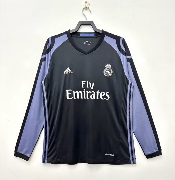 16/17 Real Madrid Third Retro Jersey Long Sleeve