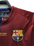 08/09 Barcelona Home Retro Jersey Long Sleeve