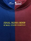 08/09 Barcelona Home Retro Jersey Long Sleeve