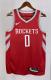 NBA Men 2019 Houston Rockets Red #0 WESTBROOK Classics Swingman Jersey