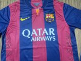 14/15 Barcelona Home Retro Jersey Long Sleeve