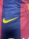 14/15 Barcelona Home Retro Jersey Long Sleeve