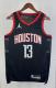 NBA Men 2024 Houston Rockets Black #13 HARDEN Classics Swingman Jersey