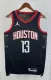 NBA Men 2024 Houston Rockets Black #13 HARDEN Classics Swingman Jersey