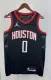 NBA Men 2024 Houston Rockets Black #0 WESTBROOK Classics Swingman Jersey