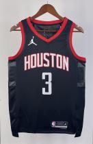 NBA Men 2024 Houston Rockets Black #3 PORTER JR. Classics Swingman Jersey