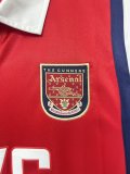 1998 Arsenal Home Retro Jersey Long Sleeve