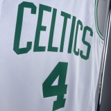 NBA Men Season 2023 Boston Celtics White #4 HOLIDAY Jersey High Quality Name and Number Print