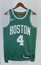 NBA Men Season 2023 Boston Celtics Green #4 HOLIDAY Jersey High Quality Name and Number Print
