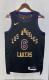 NBA Men 2024 Los Angeles Lakers Black City Version #6 JAMES Jersey High Quality Name and Number Print