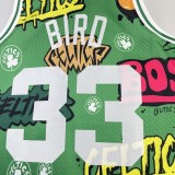 NBA Men Season 07-08 Boston Celtics Green #33 BIRD Swingman Jersey