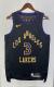 NBA Men 2024 Los Angeles Lakers Black City Version #3 DAVIS Jersey High Quality Name and Number Print
