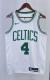 NBA Men Season 2023 Boston Celtics White #4 HOLIDAY Jersey High Quality Name and Number Print