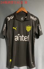 23/24 Penarol Black Soccer Jersey Thai Quality
