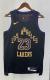 NBA Men 2024 Los Angeles Lakers Black City Version #23 JAMES Jersey High Quality Name and Number Print
