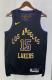 NBA Men 2024 Los Angeles Lakers Black City Version #15 REAVES Jersey High Quality Name and Number Print