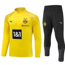 23/24 Dortmund Yellow Sweater Tracksuit Thai Quality