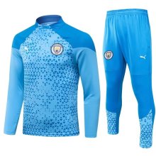 23/24 Man City Blue Sweater Tracksuit  Thai Quality