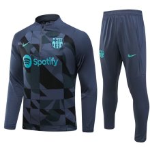 23/24 Barcelona Grey Sweater Tracksuit Thai Quality