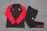 23/24 Roma Black Sweater Tracksuit Thai Quality