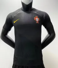23/24 Portugal Black Soccer Jersey Player Version  1:1 Quality