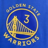 NBA Men 2023 Golden State Warriors Blue #3 POOLE Swingman Jersey