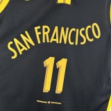 NBA Men 2024 Golden State Warriors City Edition #11 THOMPSON Swingman Jersey