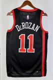 NBA 2024 Chicago Bulls City Edition Black #11 DEROZAN Jersey High Quality