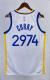 NBA Men 2023 Golden State Warriors White #2974 CURRY Swingman Jersey