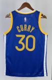 NBA Men 2023 Golden State Warriors Blue #30 CURRY Swingman Jersey