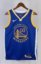 NBA Men 2023 Golden State Warriors Blue #00 KUMINGA Swingman Jersey