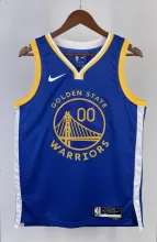 NBA Men 2023 Golden State Warriors Blue #00 KUMINGA Swingman Jersey