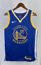 NBA Men 2023 Golden State Warriors Blue #35 DURANT Swingman Jersey