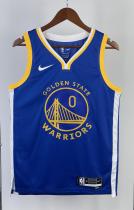 NBA Men 2023 Golden State Warriors Blue #0 PAYTON IISwingman Jersey