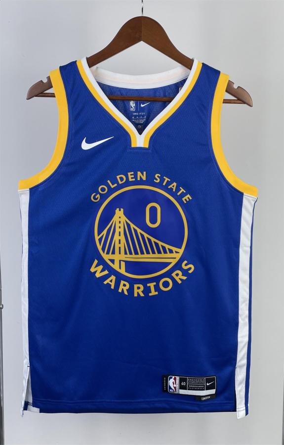 NBA Men 2023 Golden State Warriors Blue #0 PAYTON IISwingman Jersey