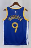 NBA Men 2023 Golden State Warriors Blue #9 IGUODALA Swingman Jersey