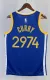 NBA Men 2023 Golden State Warriors Blue #2974 CURRY Swingman Jersey