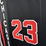 NBA 2024 Chicago Bulls City Edition Black #23 JORDAN Jersey High Quality