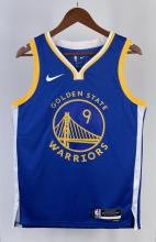 NBA Men 2023 Golden State Warriors Blue #9 IGUODALA Swingman Jersey