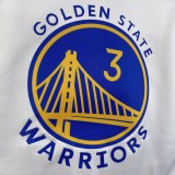 NBA Men 2023 Golden State Warriors White #3 PAUL Swingman Jersey
