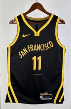 NBA Men 2024 Golden State Warriors City Edition #11 THOMPSON Swingman Jersey