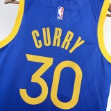 NBA Men 2023 Golden State Warriors Blue #30 CURRY Swingman Jersey