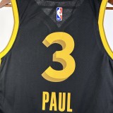 NBA Men 2024 Golden State Warriors City Edition #3 PAUL Swingman Jersey