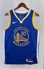 NBA Men 2023 Golden State Warriors Blue #30 CURRY Swingman Jersey