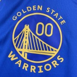 NBA Men 2023 Golden State Warriors Blue #00 KUMINGA Swingman Jersey