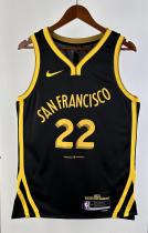 NBA Men 2024 Golden State Warriors City Edition #22 WIGGINS Swingman Jersey